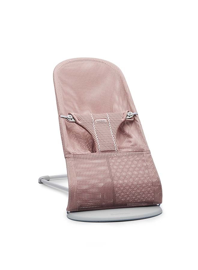 BABYBJORN باونسير بليس، شبكة، وردي باهت - Image 2